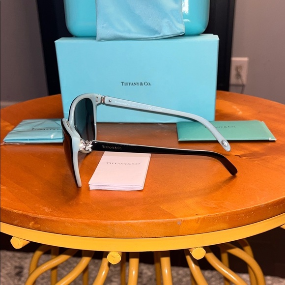 Tiffany & Co. Aqua Blue Jewelry Case - Picture 6 of 12